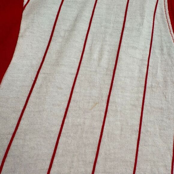 PINK Victorias Secret MLB Cincinnati Reds Sequin Bling Jersey T Shirt Med - Picture 4 of 7
